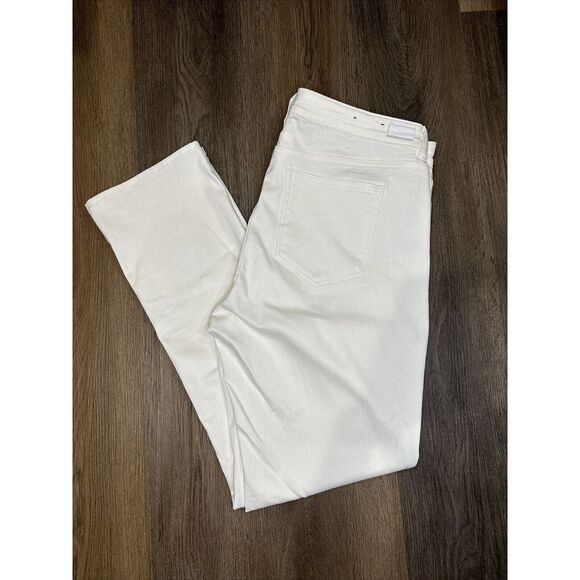 LAUREN RALPH LAUREN RLL Jeans Women's 16‎ White Premier Straight Stretch - Picture 3 of 10